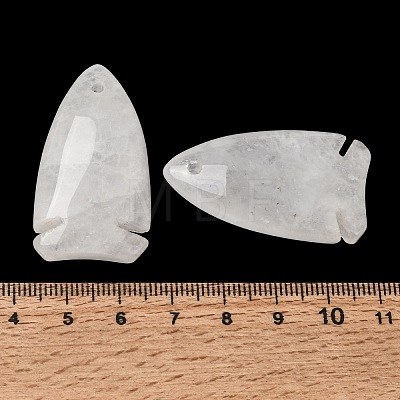 Natural Quartz Crystal Pendants GG-CBA6D08-B09-1