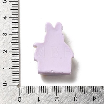 Cartoon Food Hous Opaque Resin Decoden Cabochons CRES-H001-01D-1