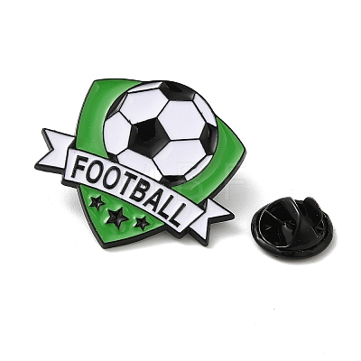 Football Enamel Pins JEWB-K018-03D-EB-1