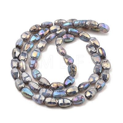 Imitation Jade Glass Beads Strands GLAA-P058-06A-07-1