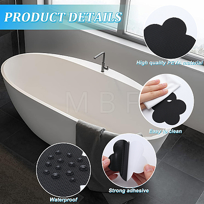 Gorgecraft 20Pcs PEVA Bathtub Non-Slip Stickers DIY-GF0008-91-1