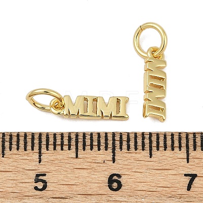 Brass Charms KK-S527-02G-A-1