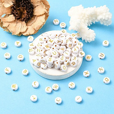 Plating Acrylic Beads PACR-YW0001-11-1