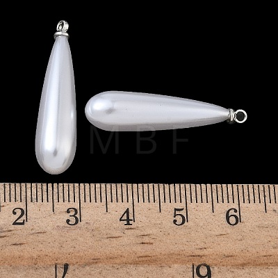 ABS Plastic Pearl Pendants FIND-Z105-03G-01P-1