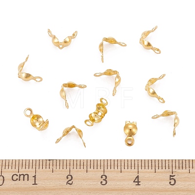 Brass Bead Tips X-KK-N0070-03G-1