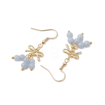 Natural Ang Dangle Earring EJEW-JE05910-1