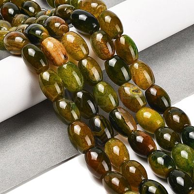 Natural Agate Beads Strands G-B079-E01-01F-1