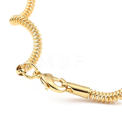 Brass Choker Necklaces NJEW-F313-01G-1