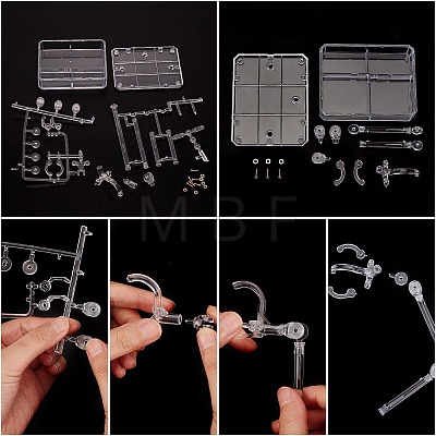 Plastic Model Toy Assembled Holder ODIS-WH0025-23-1