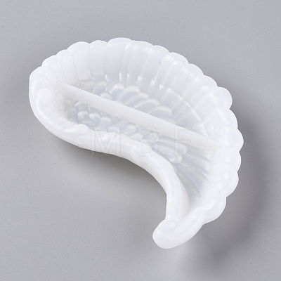 Angel Wing Jewelry Tray Silicone Molds DIY-WH0162-84-1
