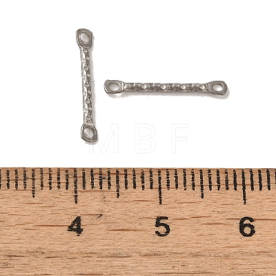 Non-Tarnish 304 Stainless Steel Connector Charms STAS-Q323-09P-1