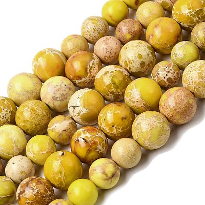 Natural Imperial Jasper Graduated Beads Strands G-A323-C03-01D-1