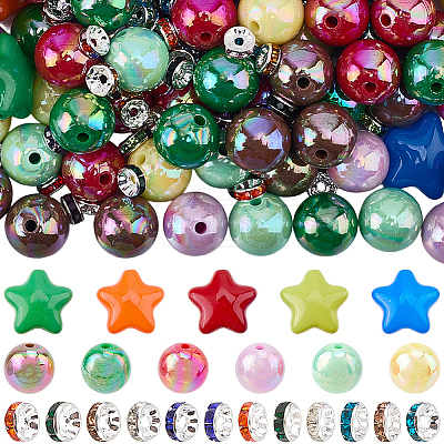 DIY Beads Findings Kits DIY-BM0002-24-1