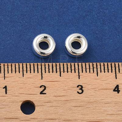 925 Sterling Silver Spacer Beads STER-K021-04S-C-1