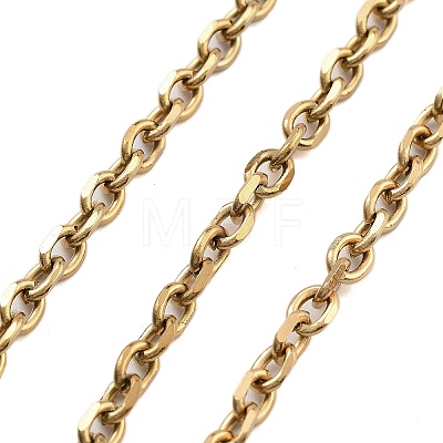 Ion Plating(IP) 304 Stainless Steel Cable Chains CHS-H026-15G-1