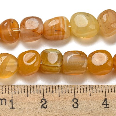 Natural Botswana Agate Beads Strands G-D081-A10-02-1
