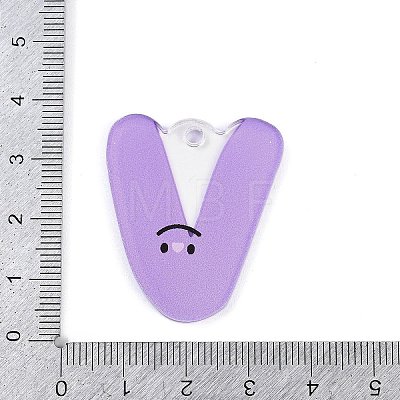 Acrylic Pendants MACR-R002-01V-1