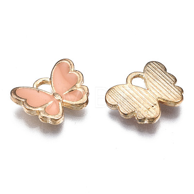 Alloy Enamel Charms ENAM-S121-070K-1