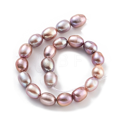 Natural Cultured Freshwater Pearl Beads Strands PEAR-P062-17C-1