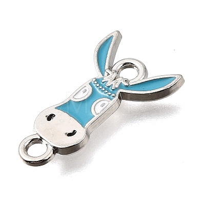 Alloy Enamel Connector Charms FIND-E049-05A-P-1