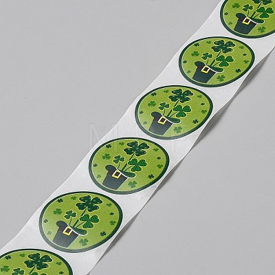 Clover Paper Stickers DIY-WH0780-08-1