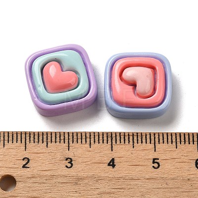 Valentine's Day Opaque Cartoon Resin Decoden Cabochons RESI-G091-08-1