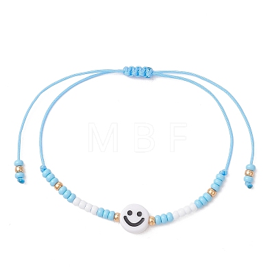 Seed Beads Beaded Beacelets BJEW-MZ00327-1