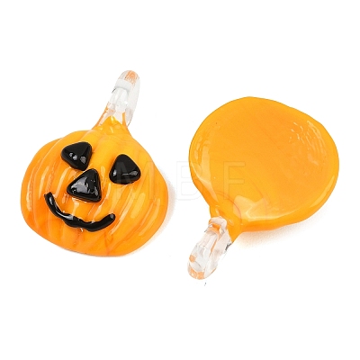 Handmade Lampwork Pendants LAMP-C026-02-1