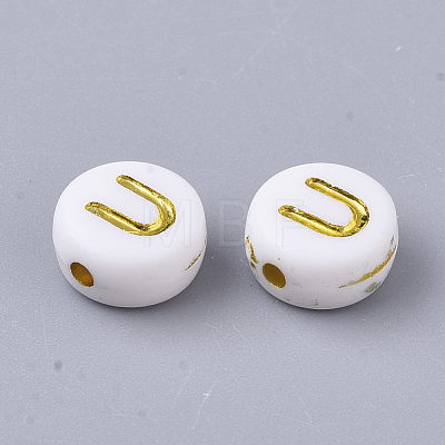 Plating Acrylic Beads PACR-R242-01U-1