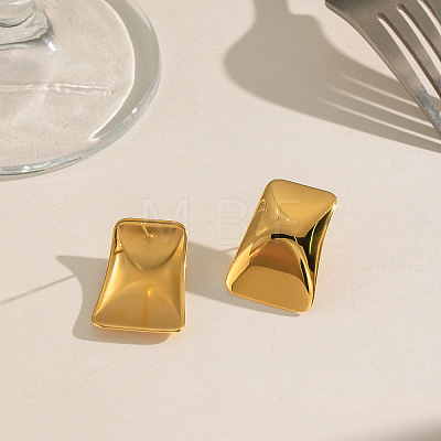 304 Stainless Steel Stud Earrings for Women RY6041-1-1