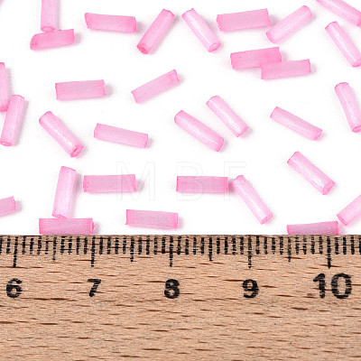 Glass Bugle Beads X-SEED-N007-28J-1