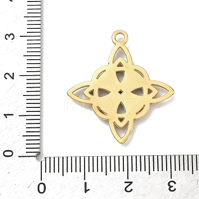 304 Stainless Steel Enamel Pendants STAS-G371-05G-01-1