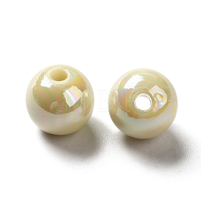 Opaque Acrylic Beads OACR-L013-021B-1