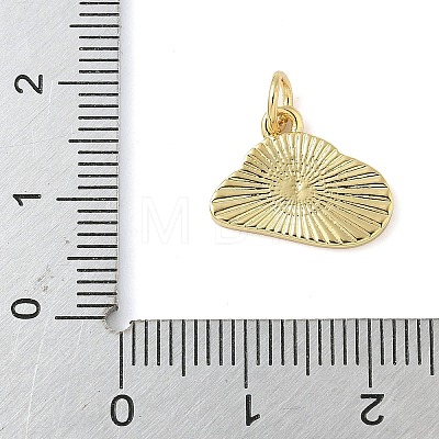 Brass Enamel Charms KK-C110-21A-G-1