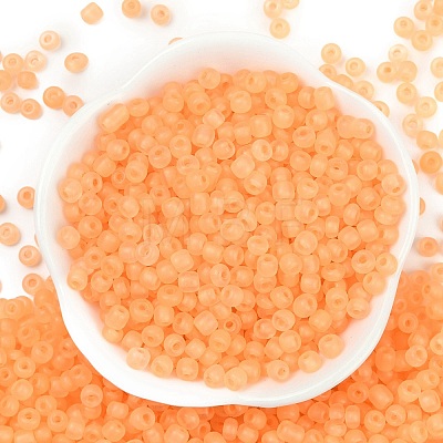 6/0 Luminous Glass Seed Beads SEED-NH0001-01E-1