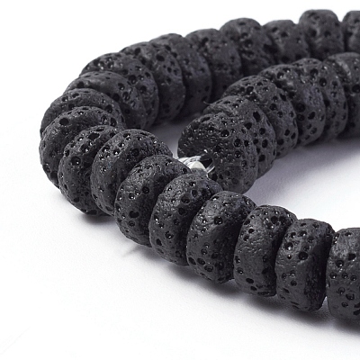 Natural Lava Rock Beads Strands G-F671-02A-13-1