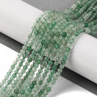 Natural Green Aventurine Beads Strands G-F748-K01-1