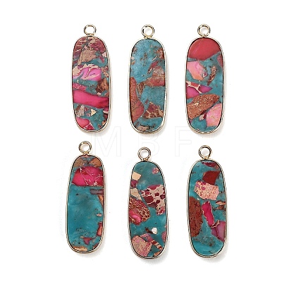 Dyed Synthetic Imperial Jasper Pendants GG-CBAA20A-05G-03-1