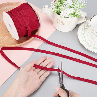 Cotton Twill Tape Ribbons OCOR-WH0058-35A-1
