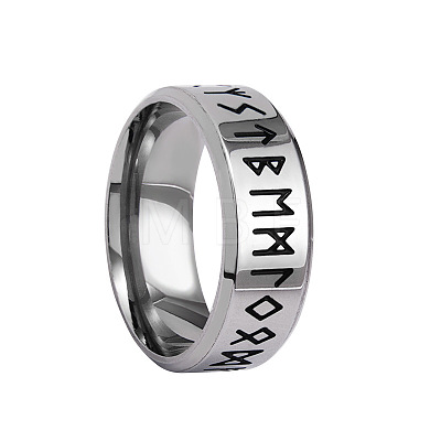304 Stainless Steel Finger Rings for Men FS-WGCDCB6-10-1