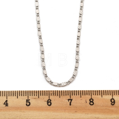 Brass Link Chain Necklaces for Women NJEW-D302-30P-1