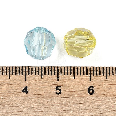 Transparent Acrylic Beads OACR-Q015-02A-1