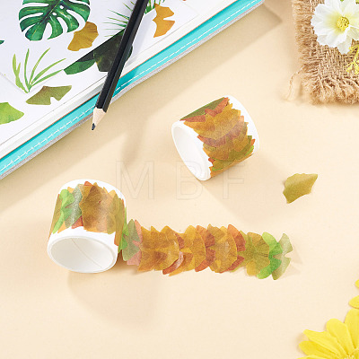 Autumn Leaf Paper Tape Stickers for Card Making DIY-TAC0032-23B-1
