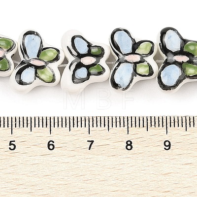 Porcelain Beads Strands PORC-U001-01F-1