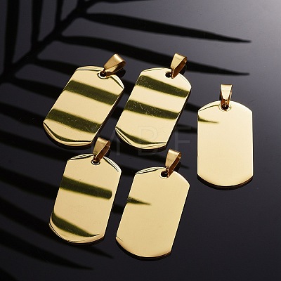 304 Stainless Steel Big Pendants LS-STAS-I140-19F-G-1