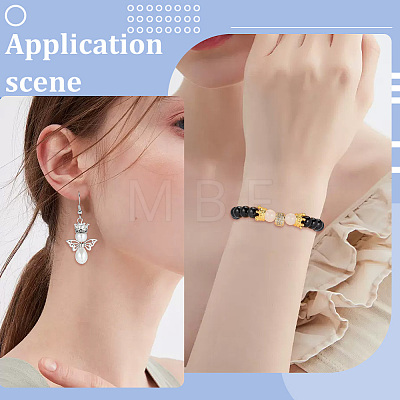 120Pcs 4 Colors Alloy Rhinestone Settings FIND-PA0001-55-1