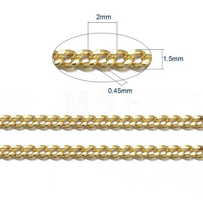 Brass Twisted Chains CHC-S108-G-1