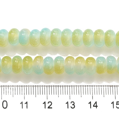 Baking Paint Glass Beads Strands DGLA-C003-01J-1