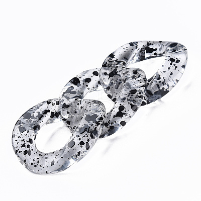 Transparent Acrylic Linking Rings OACR-N009-014A-08-1