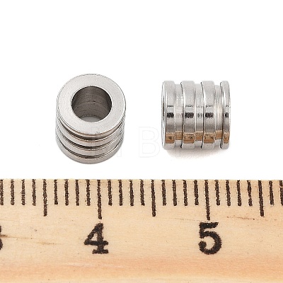 Non-Tarnish 201 Stainless Steel Beads STAS-Z078-07P-1